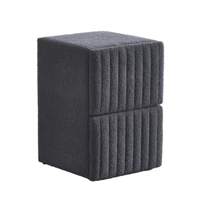 Bogota kárpitozott 2 fiókos éjjeliszekrény 41x65x50 cm