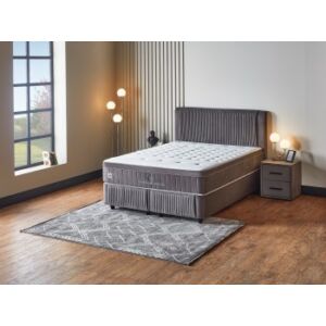 Hygiene Plus kárpitozott ágyneműtartós ágy matraccal (ágykeret+matrac)