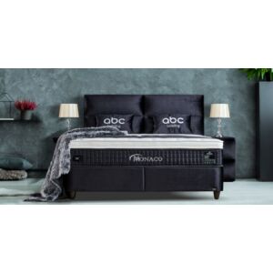 Monaco kárpitozott ágyneműtartós ágy matraccal (ágykeret+matrac)