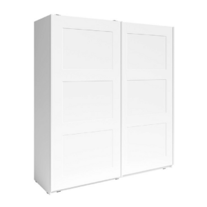 Ramiak fehér 2 ajtós ruhásszekrény 200x218x65 cm