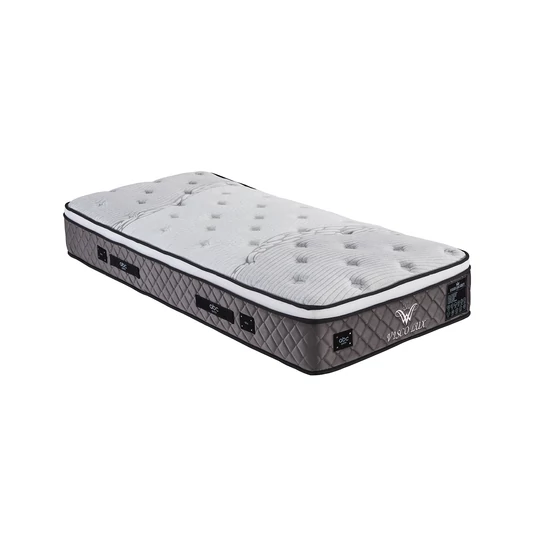 Visco Lux Grey táskarugós matrac 90x200
