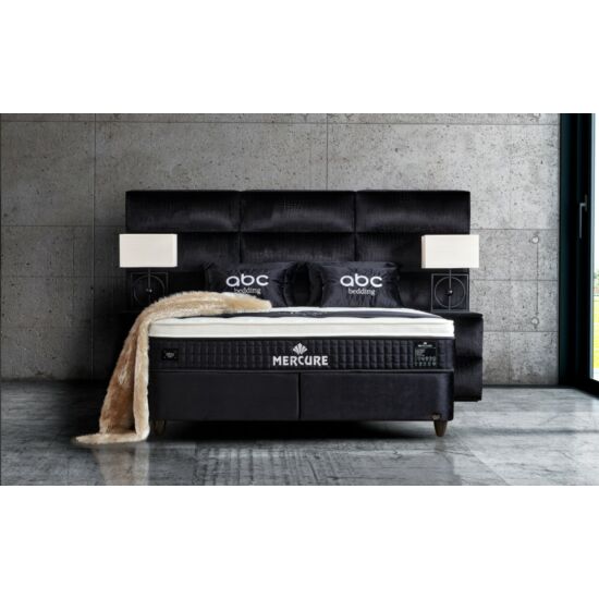 MERCURE kárpitozott ágyneműtartós ágy matraccal (ágykeret+matrac) 160x200