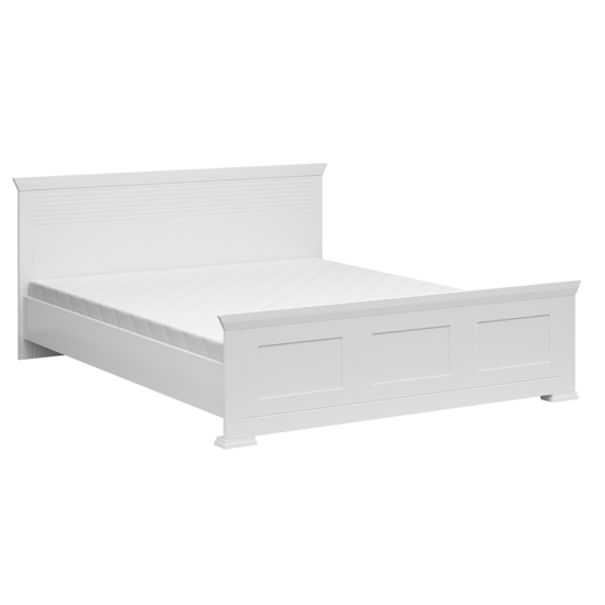Aryan fehér ágykeret 160x200