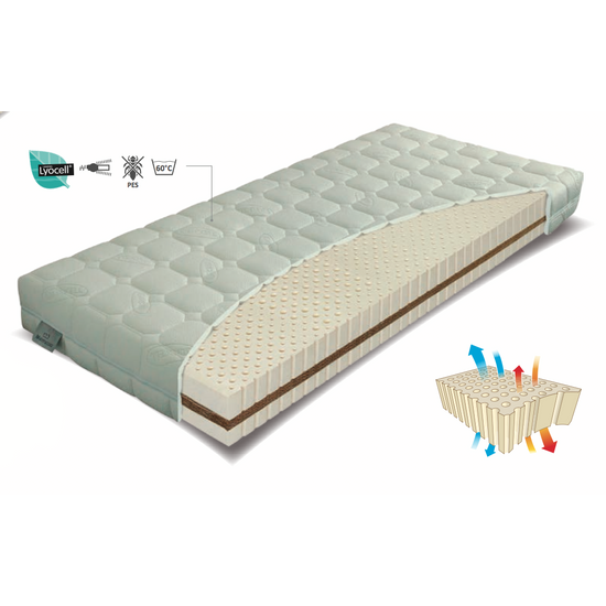 Latex Hard/Soft matrac 160x200