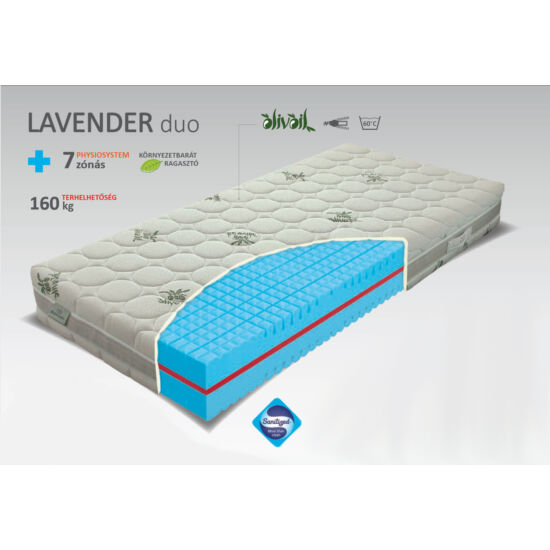 Lavender Duo matrac 90x200