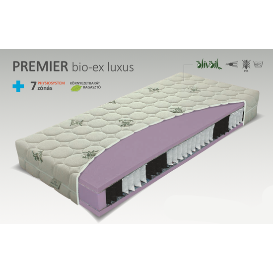 Premier Bio-Ex Luxus táskarugós matrac 90x200