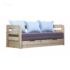 Lilla kanapé ágy 160x195 I.szövet kategória