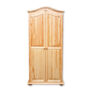 Kép 1/5 - 2  ajtós, akasztós, fenyő szekrény 90x200x57 cm