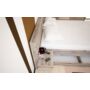Kép 3/3 - André ágykeret alá gurítható ágyneműtartóval 160x200, éjjeliszekrénnyel