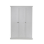 Kép 1/4 - Paris fehér 3 ajtós ruhásszekrény 138,8x200,6x60,5 cm